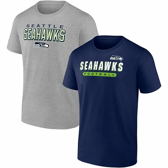 Men's Fanatics Branded College Navy/Heathered Gray Seattle Seahawks Parent T-Shirt Combo Pack Men's Fanatics Branded College Navy/Heathered Gray Seattle Seahawks Parent T-Shirt Combo Pack -Metaverse shop unnamed file 5192
