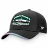 Men's Fanatics Branded Black Dallas Stars 2020 Western Conference Champions Locker Room Adjustable Hat