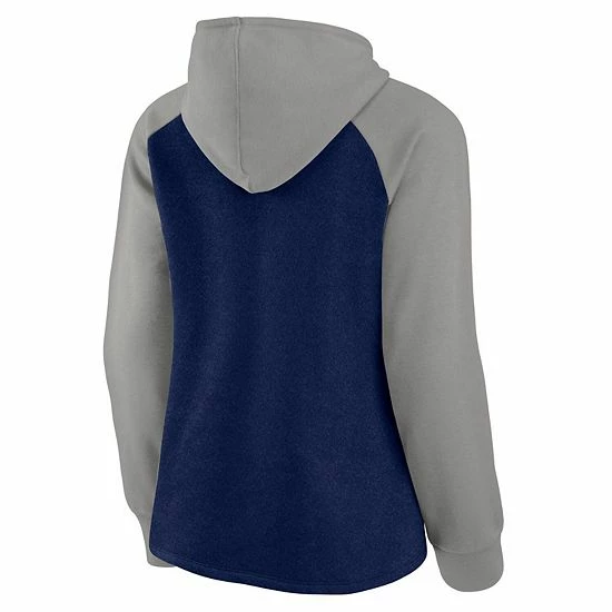 Women's Fanatics Branded Navy/Gray New York Yankees Recharged Raglan Pullover Hoodie Women's Fanatics Branded Navy/Gray New York Yankees Recharged Raglan Pullover Hoodie -Metaverse shop unnamed file 5324