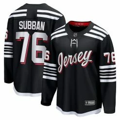 Men's Fanatics Branded P.K. Subban Black New Jersey Devils Alternate Premier Breakaway Player Jersey -Metaverse shop unnamed file 5333