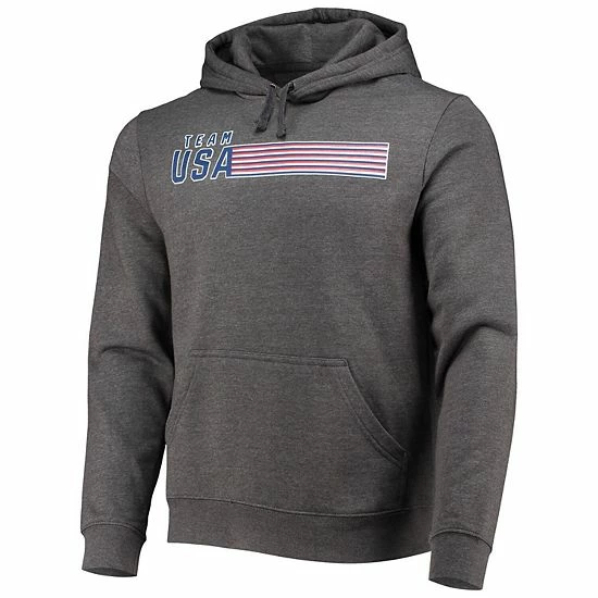Men's Fanatics Branded Charcoal Team USA Repeat Pullover Hoodie Men's Fanatics Branded Charcoal Team USA Repeat Pullover Hoodie -Metaverse shop unnamed file 5337