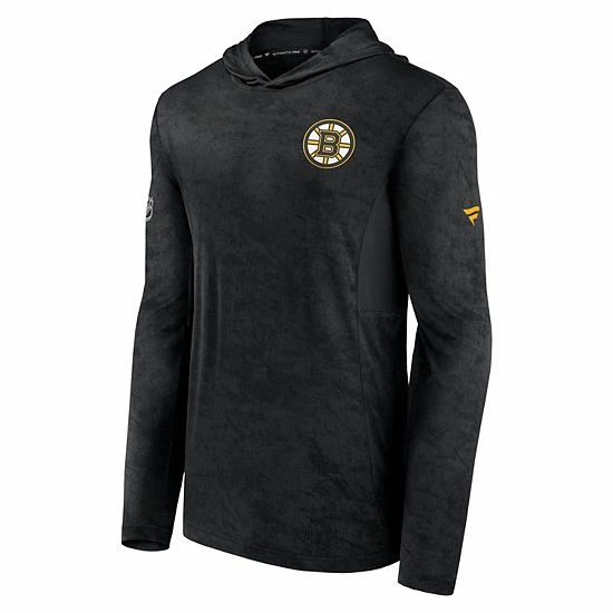 Men's Fanatics Branded Black Boston Bruins Authentic Pro Rink Camo Pullover Hoodie 5 Men's Fanatics Branded Black Boston Bruins Authentic Pro Rink Camo Pullover Hoodie - Image 3