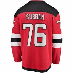 Men's Fanatics Branded P.K. Subban Red New Jersey Devils Premier Breakaway Player Jersey 5 Men's Fanatics Branded P.K. Subban Red New Jersey Devils Premier Breakaway Player Jersey -Metaverse shop unnamed file 5381