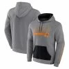 Men's Fanatics Branded Heathered Gray Phoenix Suns Off The Bench Color Block Pullover Hoodie -Metaverse shop unnamed file 5402