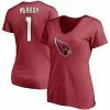 Women's Fanatics Branded Kyler Murray Cardinal Arizona Cardinals Player Icon Name & Number V-Neck T-Shirt -Metaverse shop unnamed file 5410