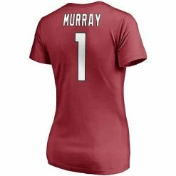 Women's Fanatics Branded Kyler Murray Cardinal Arizona Cardinals Player Icon Name & Number V-Neck T-Shirt -Metaverse shop unnamed file 5413