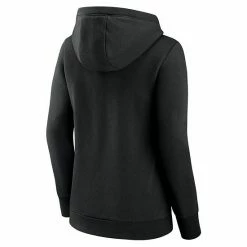 Women's Fanatics Branded Black Los Angeles Dodgers Simplicity Crossover V-Neck Pullover Hoodie -Metaverse shop unnamed file 5417