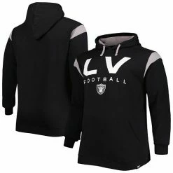 Men's Fanatics Branded Black Las Vegas Raiders Big & Tall Call The Shots Pullover Hoodie 3 Men's Fanatics Branded Black Las Vegas Raiders Big & Tall Call The Shots Pullover Hoodie -Metaverse shop unnamed file 5423