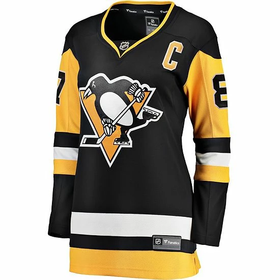 Women's Fanatics Branded Sidney Crosby Black Pittsburgh Penguins Home Breakaway Player Jersey Women's Fanatics Branded Sidney Crosby Black Pittsburgh Penguins Home Breakaway Player Jersey -Metaverse shop unnamed file 543