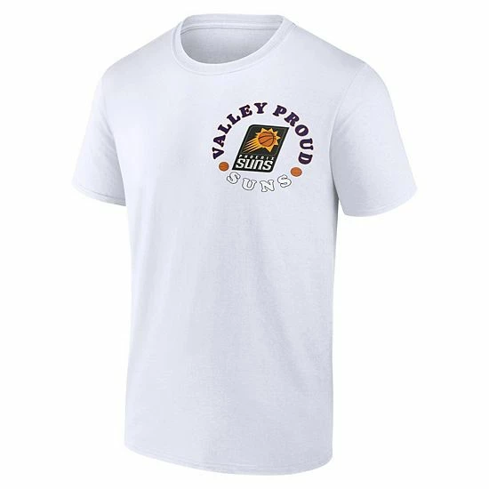 Men's Fanatics Branded White Phoenix Suns Street Collective T-Shirt 5 Men's Fanatics Branded White Phoenix Suns Street Collective T-Shirt - Image 3
