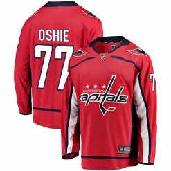Men's Fanatics Branded TJ Oshie Red Washington Capitals Breakaway Player Jersey -Metaverse shop unnamed file 5510