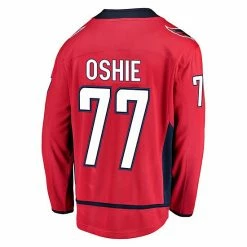 Men's Fanatics Branded TJ Oshie Red Washington Capitals Breakaway Player Jersey -Metaverse shop unnamed file 5512
