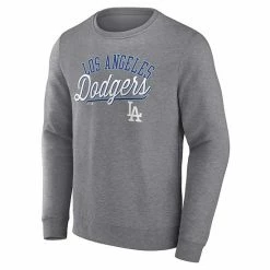 Men's Fanatics Branded Heather Gray Los Angeles Dodgers Simplicity Pullover Sweatshirt 8 Men's Fanatics Branded Heather Gray Los Angeles Dodgers Simplicity Pullover Sweatshirt -Metaverse shop unnamed file 5541