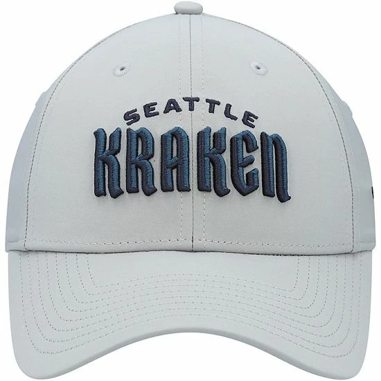 Men's Fanatics Branded Gray Seattle Kraken Wordmark Flex Hat Men's Fanatics Branded Gray Seattle Kraken Wordmark Flex Hat -Metaverse shop unnamed file 5553
