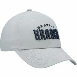 Men's Fanatics Branded Gray Seattle Kraken Wordmark Flex Hat 5 Men's Fanatics Branded Gray Seattle Kraken Wordmark Flex Hat -Metaverse shop unnamed file 5554
