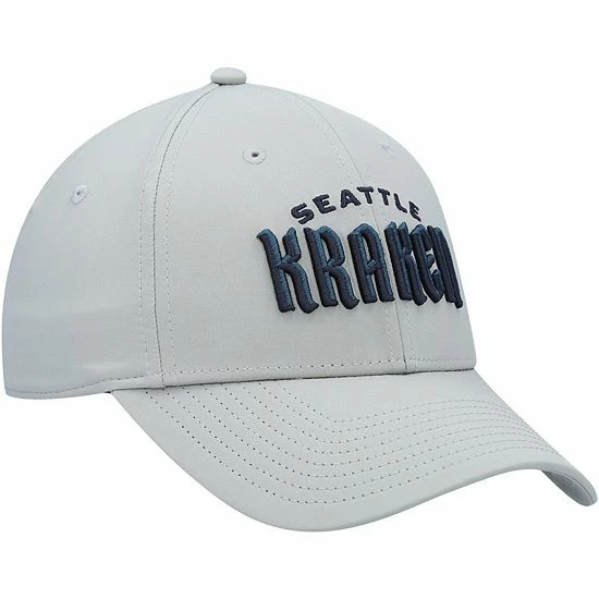 Men's Fanatics Branded Gray Seattle Kraken Wordmark Flex Hat Men's Fanatics Branded Gray Seattle Kraken Wordmark Flex Hat -Metaverse shop unnamed file 5554