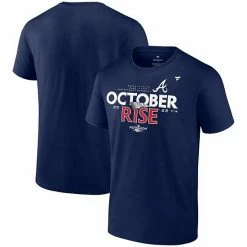 Men's Fanatics Branded Navy Atlanta Braves 2022 Postseason Locker Room T-Shirt 3 Men's Fanatics Branded Navy Atlanta Braves 2022 Postseason Locker Room T-Shirt -Metaverse shop unnamed file 5590