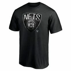 Men's Fanatics Branded Black Brooklyn Nets Midnight Mascot Team T-Shirt -Metaverse shop unnamed file 5611