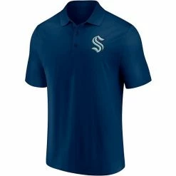 Men's Fanatics Branded Deep Sea Blue Seattle Kraken Winning Streak Polo -Metaverse shop unnamed file 5635