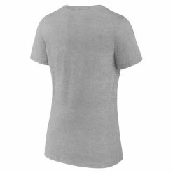 Women's Fanatics Branded Heathered Gray Washington Commanders Primary Logo V-Neck T-Shirt 5 Women's Fanatics Branded Heathered Gray Washington Commanders Primary Logo V-Neck T-Shirt -Metaverse shop unnamed file 5676