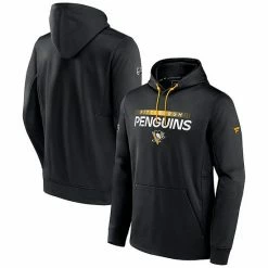 Men's Fanatics Branded Black Pittsburgh Penguins Authentic Pro Rink Pullover Hoodie 3 Men's Fanatics Branded Black Pittsburgh Penguins Authentic Pro Rink Pullover Hoodie -Metaverse shop unnamed file 5691
