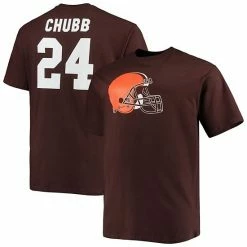 Men's Fanatics Branded Nick Chubb Brown Cleveland Browns Big & Tall Player Name & Number T-Shirt -Metaverse shop unnamed file 5726