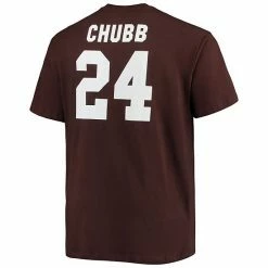Men's Fanatics Branded Nick Chubb Brown Cleveland Browns Big & Tall Player Name & Number T-Shirt -Metaverse shop unnamed file 5728