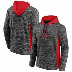 Men's Fanatics Branded Heathered Charcoal Houston Rockets Instant Replay Colorblocked Pullover Hoodie 3 Men's Fanatics Branded Heathered Charcoal Houston Rockets Instant Replay Colorblocked Pullover Hoodie -Metaverse shop unnamed file 5730