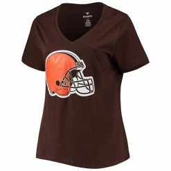Women's Fanatics Branded Deshaun Watson Brown Cleveland Browns Plus Size Player Name & Number V-Neck T-Shirt 4 Women's Fanatics Branded Deshaun Watson Brown Cleveland Browns Plus Size Player Name & Number V-Neck T-Shirt -Metaverse shop unnamed file 5745