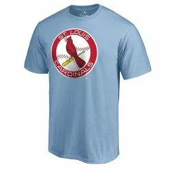 Men's Fanatics Branded Light Blue St. Louis Cardinals Huntington T-Shirt -Metaverse shop unnamed file 5760
