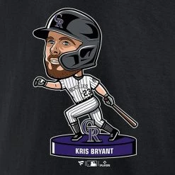 Fanatics Men's Nike Kris Bryant Black Colorado Rockies Bobblehead T-Shirt -Metaverse shop unnamed file 5766