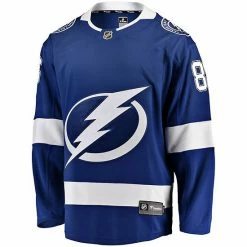 Men's Fanatics Branded Nikita Kucherov Blue Tampa Bay Lightning Home Breakaway Player Jersey -Metaverse shop unnamed file 5803