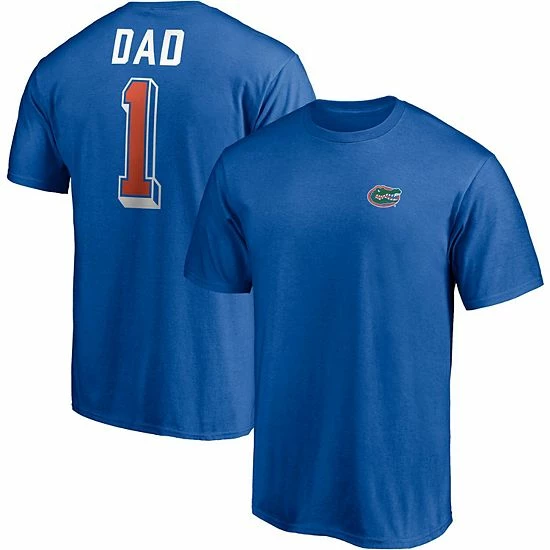 Men's Fanatics Branded Royal Florida Gators Team #1 Dad T-Shirt Men's Fanatics Branded Royal Florida Gators Team #1 Dad T-Shirt -Metaverse shop unnamed file 5816