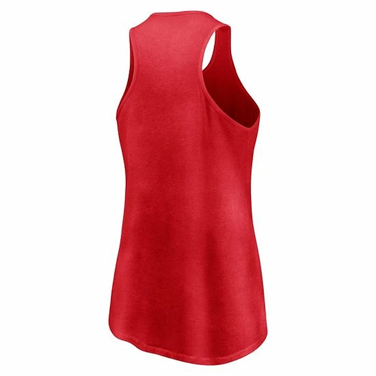 Women's Fanatics Branded Red St. Louis Cardinals Simplicity Swing Racerback Scoop Neck Tank Top Women's Fanatics Branded Red St. Louis Cardinals Simplicity Swing Racerback Scoop Neck Tank Top -Metaverse shop unnamed file 5856