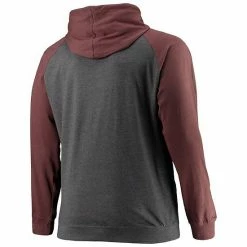 Men's Fanatics Branded Brown/Heathered Charcoal Cleveland Browns Big & Tall Lightweight Raglan Pullover Hoodie 5 Men's Fanatics Branded Brown/Heathered Charcoal Cleveland Browns Big & Tall Lightweight Raglan Pullover Hoodie -Metaverse shop unnamed file 5865