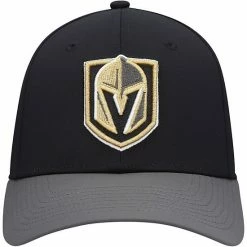 Men's Fanatics Branded Black Vegas Golden Knights Core Primary Logo Flex Hat -Metaverse shop unnamed file 5903