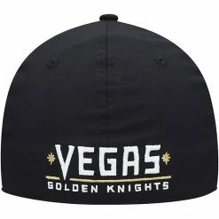 Men's Fanatics Branded Black Vegas Golden Knights Core Primary Logo Flex Hat -Metaverse shop unnamed file 5905