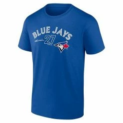 Men's Fanatics Branded Vladimir Guerrero Jr. Royal Toronto Blue Jays Player Name & Number T-Shirt 4 Men's Fanatics Branded Vladimir Guerrero Jr. Royal Toronto Blue Jays Player Name & Number T-Shirt -Metaverse shop unnamed file 5928