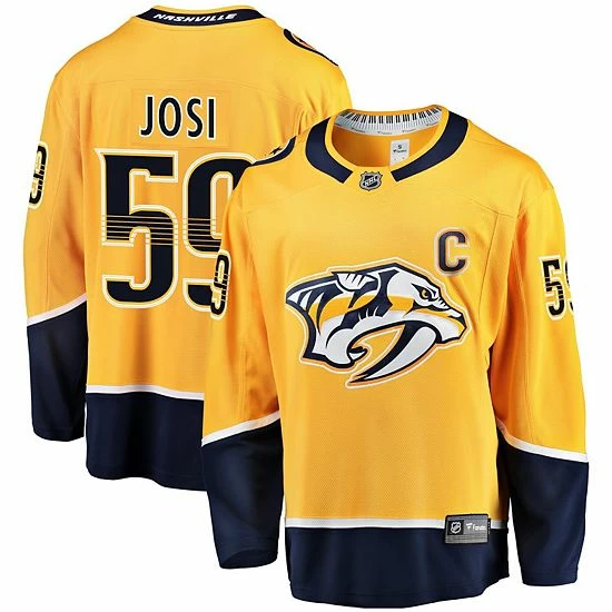 Men's Fanatics Branded Roman Josi Gold Nashville Predators Breakaway Player Jersey Men's Fanatics Branded Roman Josi Gold Nashville Predators Breakaway Player Jersey -Metaverse shop unnamed file 5941