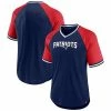 Men's Fanatics Branded Navy/Red New England Patriots Second Wind Raglan V-Neck T-Shirt 2 Men's Fanatics Branded Navy/Red New England Patriots Second Wind Raglan V-Neck T-Shirt -Metaverse shop unnamed file 5987