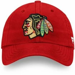 Men's Fanatics Branded Red Chicago Blackhawks Core Primary Logo Adjustable Hat 3 Men's Fanatics Branded Red Chicago Blackhawks Core Primary Logo Adjustable Hat -Metaverse shop unnamed file 5996