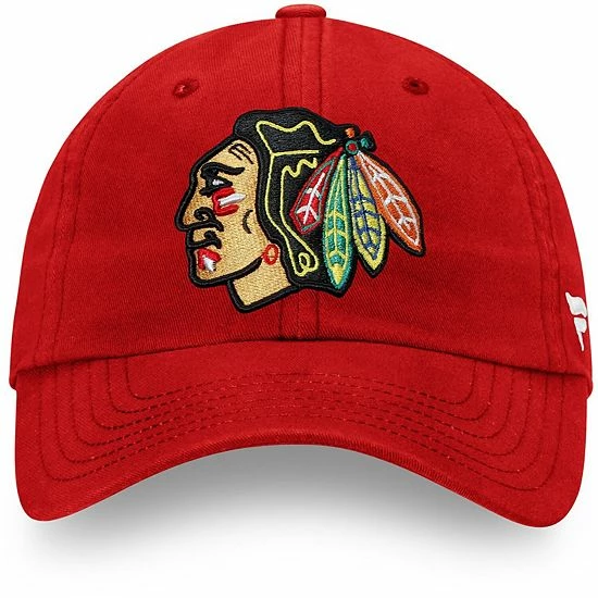 Men's Fanatics Branded Red Chicago Blackhawks Core Primary Logo Adjustable Hat Men's Fanatics Branded Red Chicago Blackhawks Core Primary Logo Adjustable Hat -Metaverse shop unnamed file 5996