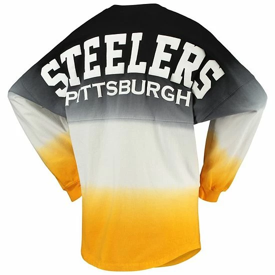 Women's Fanatics Branded Black/White Pittsburgh Steelers Ombre Long Sleeve T-Shirt Women's Fanatics Branded Black/White Pittsburgh Steelers Ombre Long Sleeve T-Shirt -Metaverse shop unnamed file 600