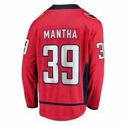 Men's Fanatics Branded Anthony Mantha Red Washington Capitals Home Premier Breakaway Player Jersey -Metaverse shop unnamed file 6005