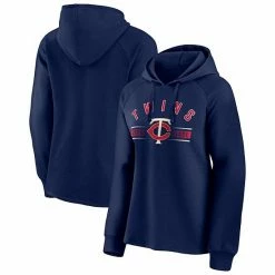 Women's Fanatics Branded Navy Minnesota Twins Perfect Play Raglan Pullover Hoodie -Metaverse shop unnamed file 6007