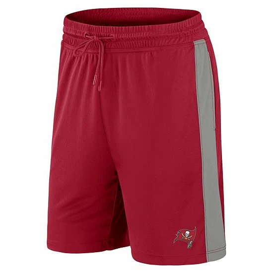 Men's Fanatics Branded Red Tampa Bay Buccaneers Break It Loose Shorts - Image 3