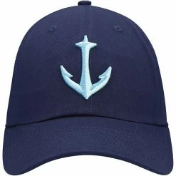 Men's Fanatics Branded Deep Sea Blue Seattle Kraken Secondary Logo Adjustable Hat -Metaverse shop unnamed file 6059