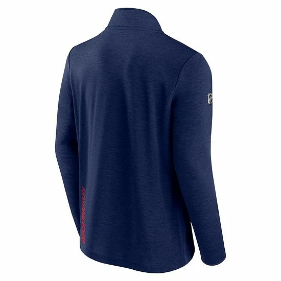 Men's Fanatics Branded Heather Navy Washington Capitals Authentic Pro Rink Quarter-Zip Jacket Men's Fanatics Branded Heather Navy Washington Capitals Authentic Pro Rink Quarter-Zip Jacket -Metaverse shop unnamed file 6084