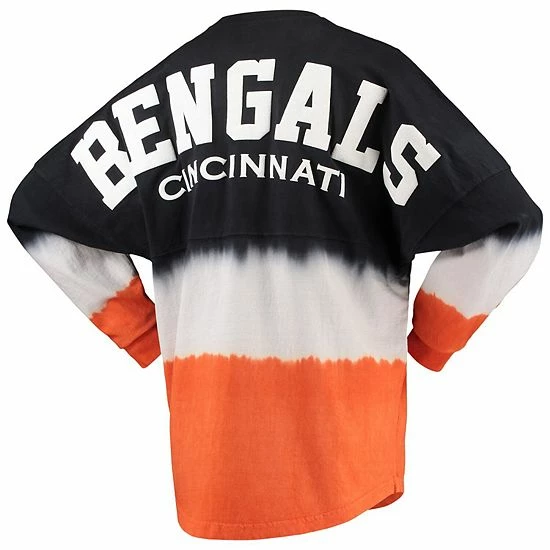 Women's Fanatics Branded Black/Orange Cincinnati Bengals Ombre Long Sleeve T-Shirt Women's Fanatics Branded Black/Orange Cincinnati Bengals Ombre Long Sleeve T-Shirt -Metaverse shop unnamed file 609