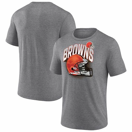 Men's Fanatics Branded Heathered Gray Cleveland Browns End Around Tri-Blend T-Shirt Men's Fanatics Branded Heathered Gray Cleveland Browns End Around Tri-Blend T-Shirt -Metaverse shop unnamed file 6137